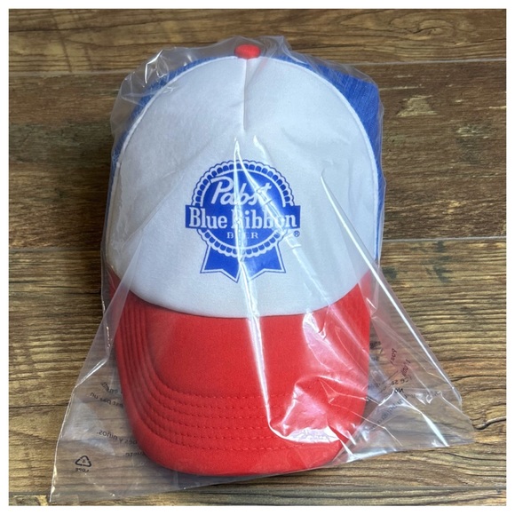 NWOT Pabst Blue Ribbon Trucker SnapBack - Picture 13 of 13